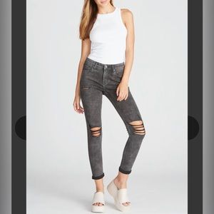 Vigoss Thompson Tomboy Mid Rise Skinny Jeans Size 32